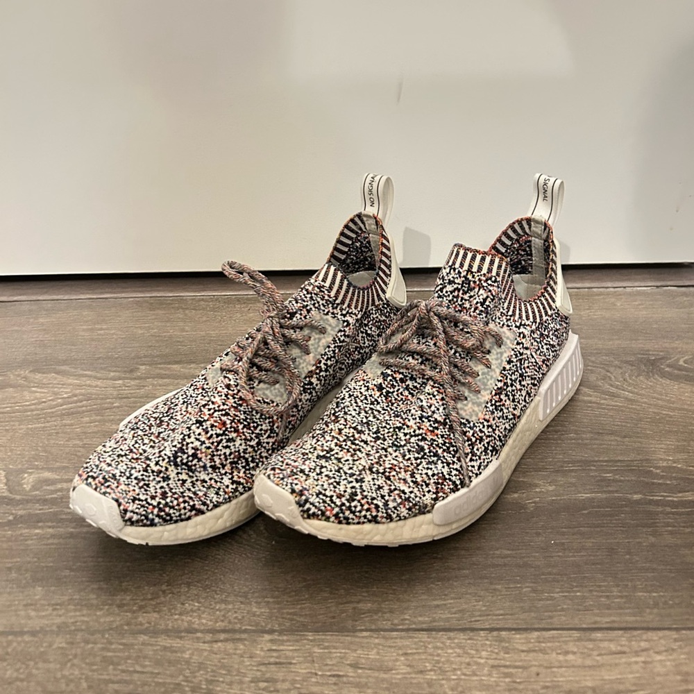 Adidas NMD R1 Primeknit Color Static 👟
